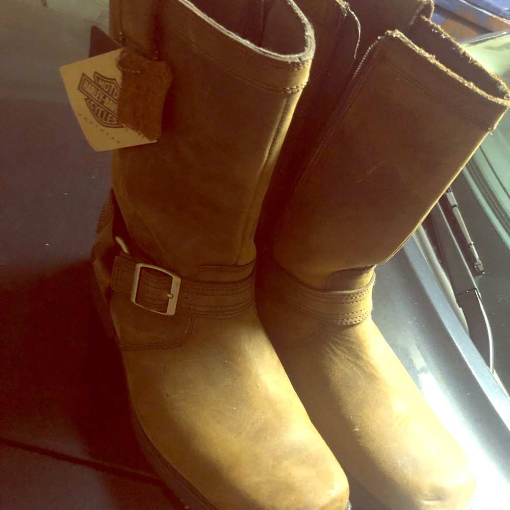 Men’s Harley Davidson leather boots